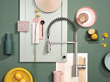 Load image into Gallery viewer, Moen 5923SRS Align One-Handle Pre-Rinse Spring Pulldown Kitchen Faucet, Spot Resist Stainless