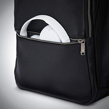 Load image into Gallery viewer, Samsonite Classic Leather Slim Backpack, Black, One Size