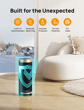 Load image into Gallery viewer, Dreo Space Heater, Portable Electric Heaters for Indoor Use, 70° Oscillation, 12H Timer, Quiet PTC Ceramic Heating with Thermostat, Safety Protection, Remote for Office, Home Bedroom