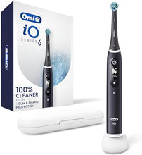 Load image into Gallery viewer, Oral-B iO Series 6 Electric Toothbrush with (1) Brush Head, Black Lava