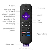 Load image into Gallery viewer, Roku Ultra | The Ultimate Streaming Device 4K/HDR/Dolby Vision/Atmos, Rechargeable Roku Voice Remote Pro, Ethernet Port, Hands-Free Controls, Lost Remote Finder, Free & Live TV
