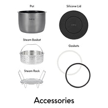 Load image into Gallery viewer, CHEF iQ Smart Pressure Cooker 10 Cooking Functions & 18 Features, Built-in Scale, 1000+ Presets & Times & Temps w/App for 600+ Foolproof Guided Recipes, Rice & Slow Electric MultiCooker, 6 Qt