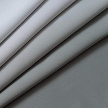 Load image into Gallery viewer, Yakamok Room Darkening Gray Gradient Color Ombre Curtains for Bedroom Thickening Polyester Thermal Insulated Grommet Window Drapes for Living Room (Grey, 2 Panels, 52x84 Inch)