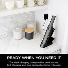 Load image into Gallery viewer, Shark WV201 WANDVAC Handheld Vacuum, Lightweight at 1.4 Pounds with Powerful Suction, Charging Dock, Single Touch Empty and Detachable Dust Cup