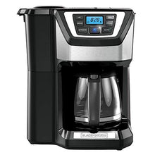 Load image into Gallery viewer, BLACK+DECKER 12-Cup Mill and Brew Coffeemaker, Black, CM5000B