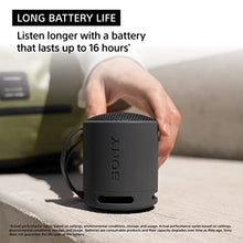 Load image into Gallery viewer, Sony SRS-XB100 Wireless Bluetooth Portable Lightweight Super-Compact Travel Speaker, Extra-Durable IP67 Waterproof & Dustproof, 16 Hour Battery, Versatile Strap, and Hands-Free Calling, Black New