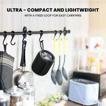 Load image into Gallery viewer, MIATONE Portable Bluetooth Speaker, Wireless IP67 Waterproof Speaker with Subwoofer, 16W Louder Volume, Longer Playtime, Bluetooth 5.0, Dual Pairing, Portable Speaker for Party Beach Camping, Black