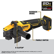 Load image into Gallery viewer, DEWALT FLEXVOLT ADVANTAGE 20V MAX* Angle Grinder, Paddle Switch, 4-1/2-Inch to 5-Inch, Tool Only (DCG416B)