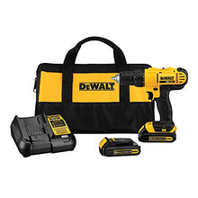 Load image into Gallery viewer, DEWALT 20V Max Cordless Drill / Driver Kit, Compact, 1/2-Inch (DCD771C2)