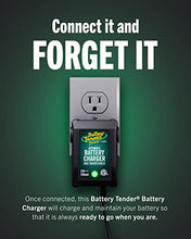 Load image into Gallery viewer, Battery Tender Junior 12V Charger and Maintainer: Automatic 12V Powersports Battery Charger and Maintainer for Motorcycle, ATVs, and More - Smart 12 Volt, 750mA Battery Float Chargers - 021-0123
