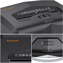 Load image into Gallery viewer, Bonsaii Paper Shredder, 18-Sheet 60-Minutes Paper Shredder for Office Heavy Duty Cross-Cut Shredder with 6 Gallon Pullout Basket & 4 Casters (C149-C)