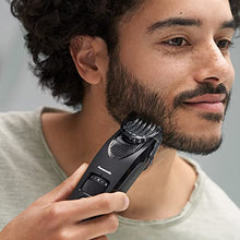 Load image into Gallery viewer, Panasonic Beard Trimmer for Men Cordless Precision Power, Hair Clipper with Comb Attachment and 19 Adjustable Settings, Washable, ER-SB40-K
