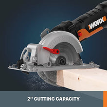 Load image into Gallery viewer, Worx WX439L 4.5 Amp WORXSAW 4.5" Electric Compact Circular Saw