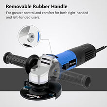 Load image into Gallery viewer, AVID POWER Angle Grinder, 7.5-Amp 4-1/2 inch Electric Grinder Power Tools with Grinding Wheels, Cutting Wheels, Flap Disc and Auxiliary Handle for Cutting, Grinding, Polishing and Rust Removal - Blue