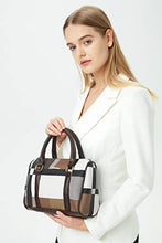 Load image into Gallery viewer, 2E-youth Designer Purses and Handbags For Women Satchel Shoulder Bag Tote Bag For Work Clutch Purses (Brown)