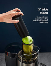 Load image into Gallery viewer, Juicer Machine, 500W Centrifugal Juicer Extractor with Wide Mouth 3” Feed Chute for Fruit Vegetable, Easy to Clean, Stainless Steel, BPA-free, by QCen