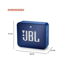 Load image into Gallery viewer, JBL GO2 - Waterproof Ultra Portable Bluetooth Speaker - Blue