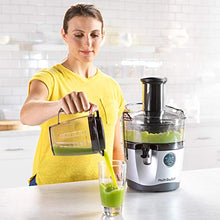 Load image into Gallery viewer, NutriBullet Juicer Pro Centrifugal Juicer Machine for Fruit, Vegetables, and Food Prep, 27 Ounces/1.5 Liters, 1000 Watts, Silver, NBJ50200