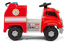 Load image into Gallery viewer, Kid Trax Real Rigs Toddler Fire Truck Interactive Ride On Toy, Kids Ages 1.5-4 Years, 6 Volt Battery and Charger, Sound Effects, Red