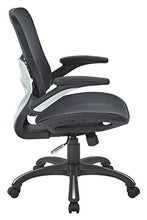 Load image into Gallery viewer, Office Star Mesh Back & Seat, 2-to-1 Synchro & Lumbar Support Managers Chair, Black