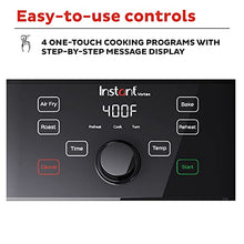 Load image into Gallery viewer, Instant Vortex 5.7 Quart Air Fryer, Customizable Smart Cooking Programs, Digital Touchscreen, Grill Plate and Skewer Set, Black