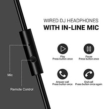 Load image into Gallery viewer, OneOdio Wired Over Ear Headphones Studio Monitor & Mixing DJ Stereo Headsets with 50mm Neodymium Drivers and 1/4 to 3.5mm Audio Jack for AMP Computer Recording Phone Piano Guitar Laptop - Black