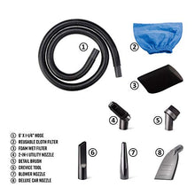 Load image into Gallery viewer, Armor All, AA255 , 2.5 Gallon 2 Peak HP Wet/Dry Utility Shop Vacuum , Orange