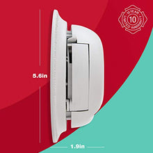Load image into Gallery viewer, FIRST ALERT BRK SC9120FF Hardwired Smoke and Carbon Monoxide (CO) Detector with Battery Backup, 1 pack , White
