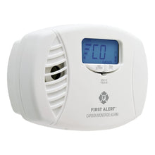 Load image into Gallery viewer, First Alert CO615 Dual-Power Plug-In Carbon Monoxide Detector with Battery Backup and Digital Display, White