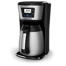 Load image into Gallery viewer, BLACK+DECKER 12-Cup Thermal Coffeemaker, Black/Silver, CM2035B