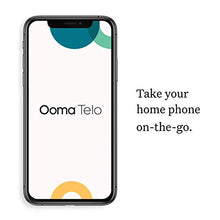 Load image into Gallery viewer, Ooma Telo VoIP Free Home Phone Service. Affordable Internet-based landline replacement. Unlimited nationwide calling. Low international rates. Answering machine. Option to block Robocalls , Black