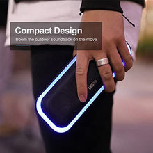 Load image into Gallery viewer, DOSS SoundBox Pro Bluetooth Speaker with 20W Stereo Sound, Active Extra Bass, IPX6 Waterproof, Bluetooth 5.0, TWS Pairing, Multi-Colors Lights, 20 Hrs Playtime, Speaker for Beach, Outdoor(Upgraded)