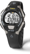 Load image into Gallery viewer, Timex Men's T5E901 Ironman Classic 30 Gray/Black Resin Strap Watch, Black/Gray/Orange Accent, One Size