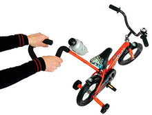 Load image into Gallery viewer, Schwinn Grit Steerable Kids Bike, Boys Beginner Bicycle, 12-Inch Wheels, Training Wheels, Easily Removed Parent Push Handle with Water Bottle Holder, Orange/Black