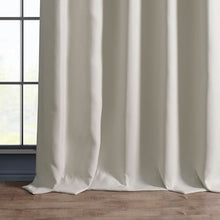 Load image into Gallery viewer, HPD Half Price Drapes Faux Linen Room Darkening Curtains - 120 Inches Long Luxury Linen Curtains for Bedroom & Living Room (1 Panel), 50W X 120L, Birch