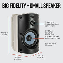 Load image into Gallery viewer, Polk Audio Atrium 5 Outdoor Speakers with Powerful Bass (Pair, White), All-Weather Durability, Broad Sound Coverage, Speed-Lock Mounting System