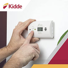 Load image into Gallery viewer, Kidde Carbon Monoxide Detector, AA Battery Powered CO Alarm with LEDs, Test-Reset Button, Low Battery Indicator, Portable