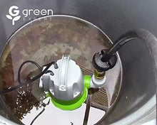 Load image into Gallery viewer, Green Expert 1/3HP Sump Pump Submersible Unique Flow Sensor Switch Last-inch Water Draining Design for Completely Water Removal from Flooded Basement Pools Hot Tub Backyard 25FT Power Cord