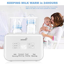 Load image into Gallery viewer, Baby Bottle Warmer, Bottle Warmer 6-in-1 Fast Baby Food Heater&BPA-Free Warmer with LCD Display Accurate Temperature Control for Breastmilk or Formula