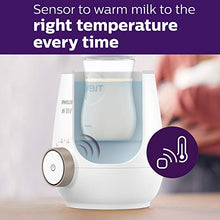 Load image into Gallery viewer, Philips AVENT Fast Baby Bottle Warmer with Smart Temperature Control and Automatic Shut-Off, SCF358/00