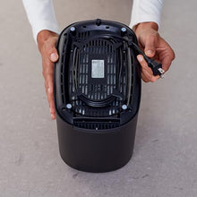 Load image into Gallery viewer, Amazon Basics 2 Slice, Extra-Wide Slot Toaster with 6 Shade Settings, Black & Silver