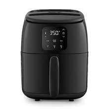 Load image into Gallery viewer, DASH Tasti-Crisp™ Digital Air Fryer with AirCrisp Technology, Custom Presets, Temperature Control, and Auto Shut Off Feature, 2.6 Quart - Black