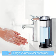 Load image into Gallery viewer, Secura 17Oz Automatic Liquid Soap Dispenser, Touchless Battery Operated Hand Soap Dispenser with Adjustable Soap Dispensing Volume Control Dial