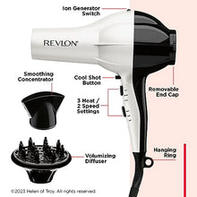 Load image into Gallery viewer, Revlon Shine Booster Hair Dryer | 1875W Smooth Blowout and Maximum Volume