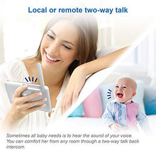 Load image into Gallery viewer, VTech Upgraded Smart WiFi Baby Monitor VM901, 5-inch 720p Display, 1080p Camera, HD NightVision, Fully Remote Pan Tilt Zoom, 2-Way Talk, Free Smart Phone App, Works with iOS, Android