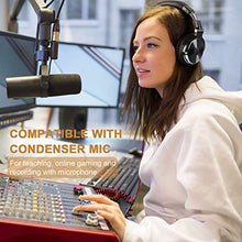 Load image into Gallery viewer, OneOdio Wired Over Ear Headphones Studio Monitor & Mixing DJ Stereo Headsets with 50mm Neodymium Drivers and 1/4 to 3.5mm Audio Jack for AMP Computer Recording Phone Piano Guitar Laptop - Black
