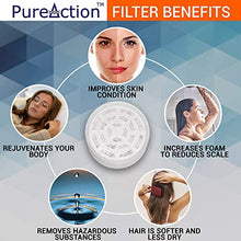 Load image into Gallery viewer, PureAction Luxury Filtered Shower Head with Handheld Hose - Hard Water Softener High Pressure & Water Saving Showerhead Filter - Removes Chlorine & Flouride For Dry Skin & Hair - SPA Showerhead Filter