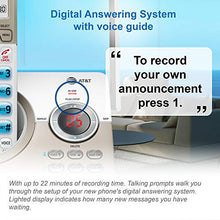 Load image into Gallery viewer, AT&T DL72319 DECT 6.0 3-Handset Cordless Phone for Home with Connect to Cell, Call Blocking, 1.8" Backlit Screen, Big Buttons, intercom, and Unsurpassed Range