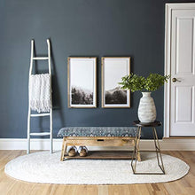 Load image into Gallery viewer, nuLOOM Rigo Hand Woven Farmhouse Jute Area Rug, 5' x 8' Oval, Off-white