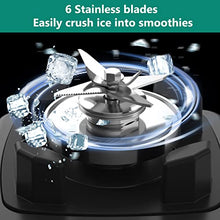 Load image into Gallery viewer, OMMO Blender 1800PW, Professional High Speed Countertop Blender with Durable Stainless Steel Blades, 60oz BPA Free Blender for Shakes and Smoothies, Nuts, Ice and Fruits, Dishwasher Safe